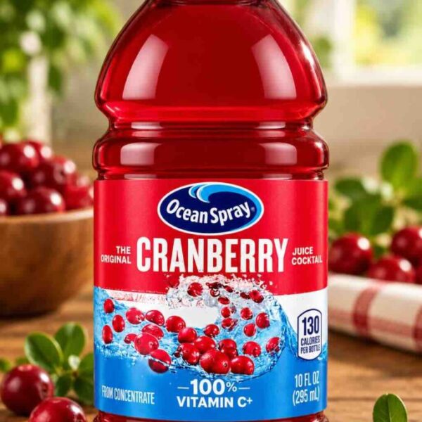 Ocean Spray cranberry juice served at Pierogi Bar St Pete.