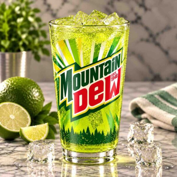 Bold Mountain Dew served ice-cold at Pierogi Bar St Pete.