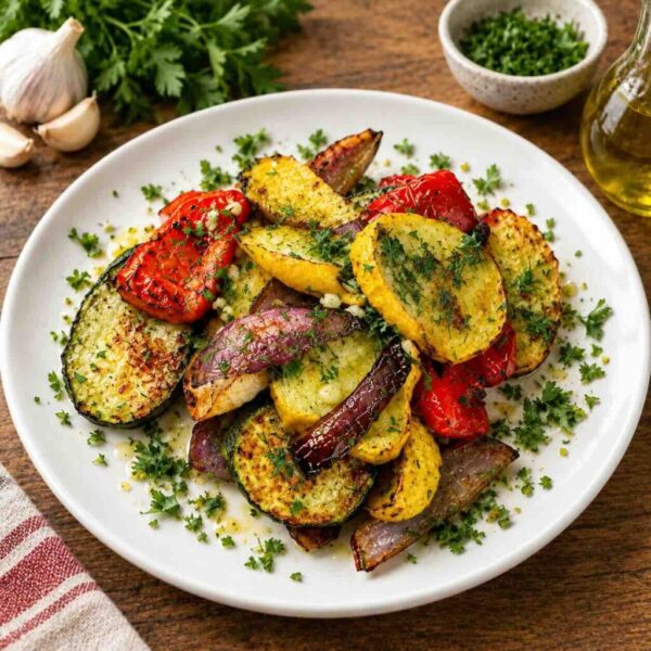 Today’s vegetable selection served at Pierogi Bar St Pete.