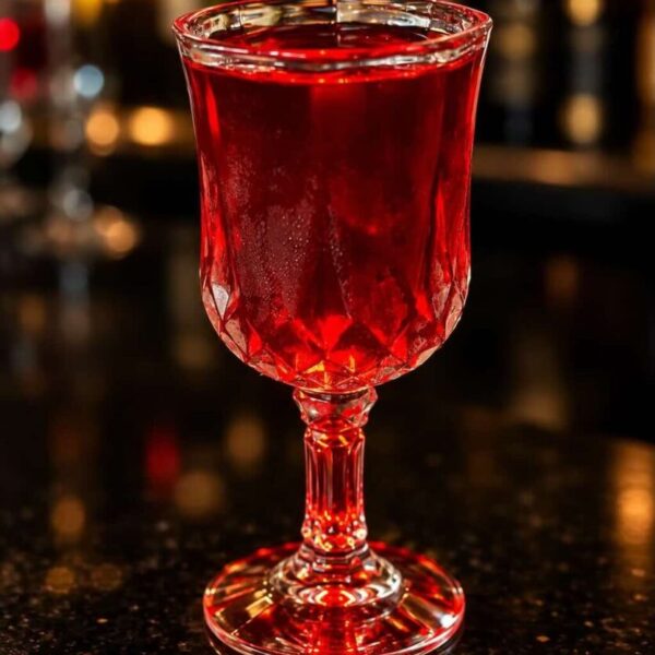 Tipsy Cherry — Pierogi Bar’s Ukrainian nalyvka with rich tart cherry flavor and a warm sweet finish.